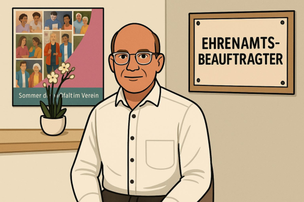 HAUPTAMTLICHER EHRENAMTSBEAUFTRAGTER VOR DEM AUS?