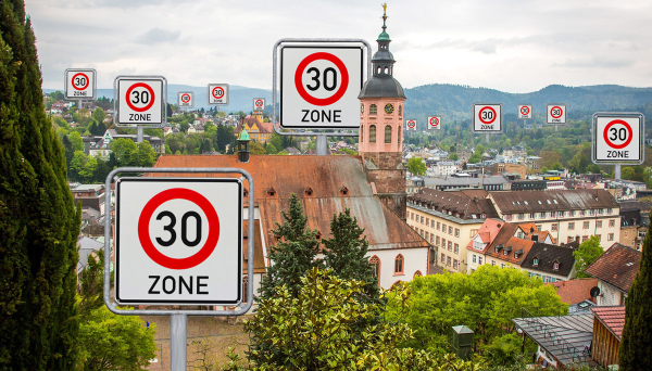 30-km-Zone für ganz Baden-Baden